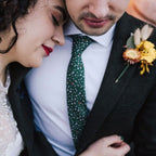 Aerial Green - Geometric Tie