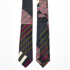 Hendrik - Navy Geometric Wool Tie