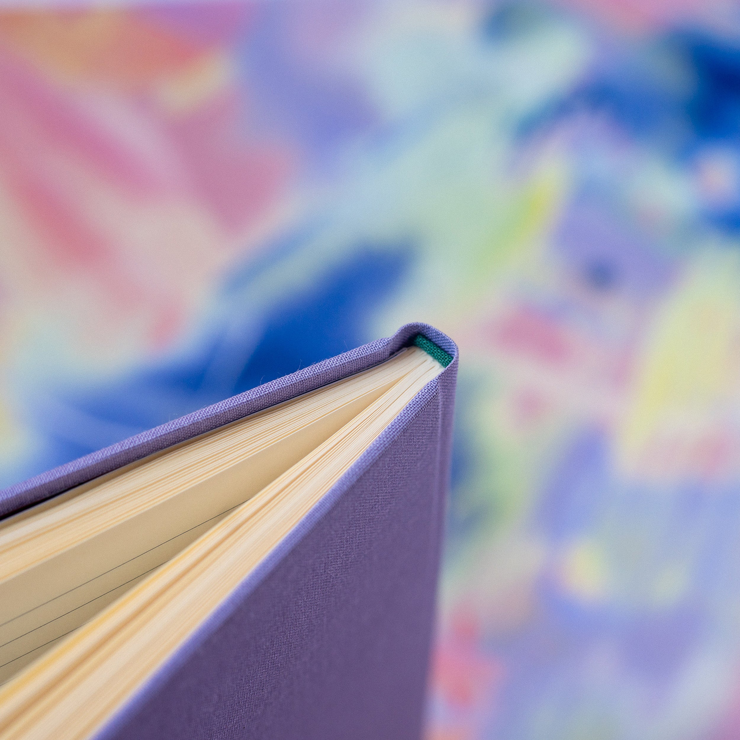 Flow lilac linen - Journals / Notebooks - limited edition