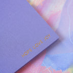 Flow lilac linen - Journals / Notebooks - limited edition