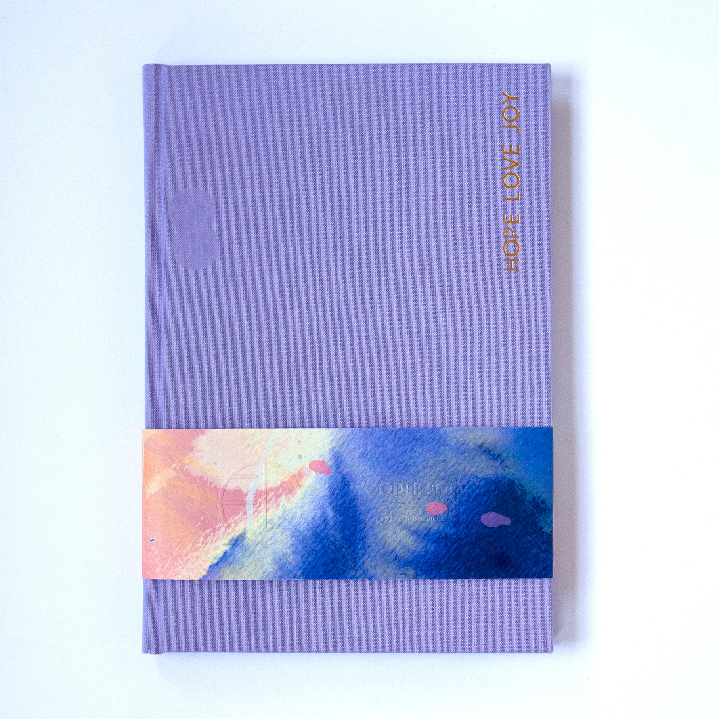 Flow lilac linen - Journals / Notebooks - limited edition