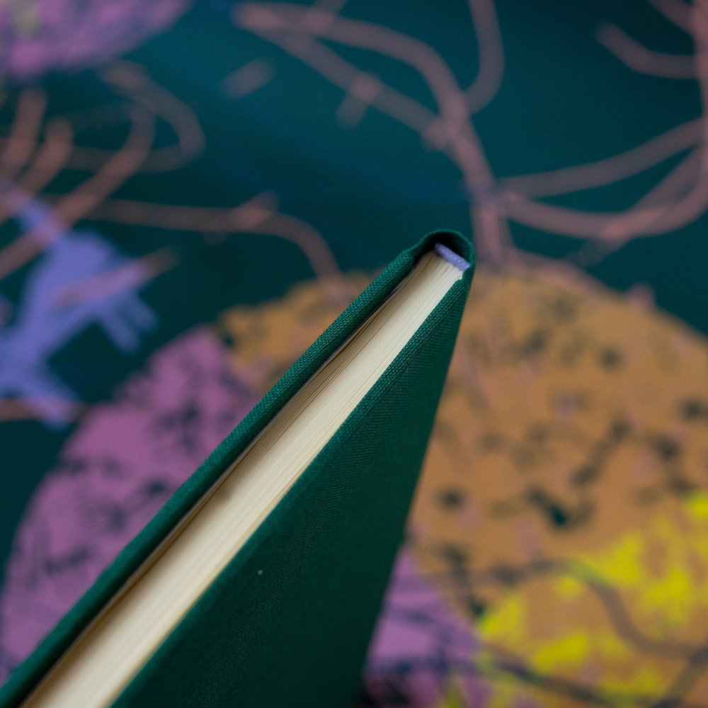 Wren green linen - Journals /Notebooks - limited edition