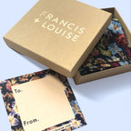 Kingscote Blue - Floral Silk Pocket Square