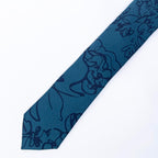 Spring - Green Floral Silk Tie