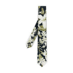 TOKORIKI GREEN - FLORAL TIE