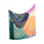 WILLOW -  GEOMETRIC SQUARE SCARF