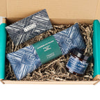 BAWLEY BLUE LAVENDER EYE PILLOW AND CANDLE SELF CARE GIFT SET
