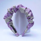 Scrunchie Headband in Love Lilac Eco Sparkle