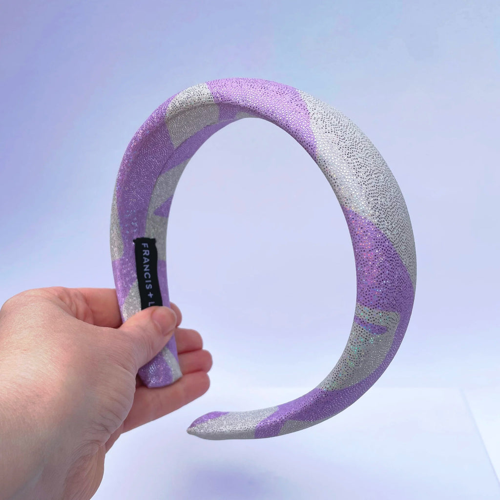 Padded Headband - Love lilac - Eco Sparkle