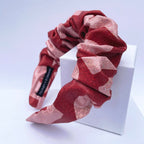 Scrunchie Headband in Love Ochre Eco Sparkle