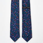 Limited Edition - Herbie Blue - Geometric Silk Tie