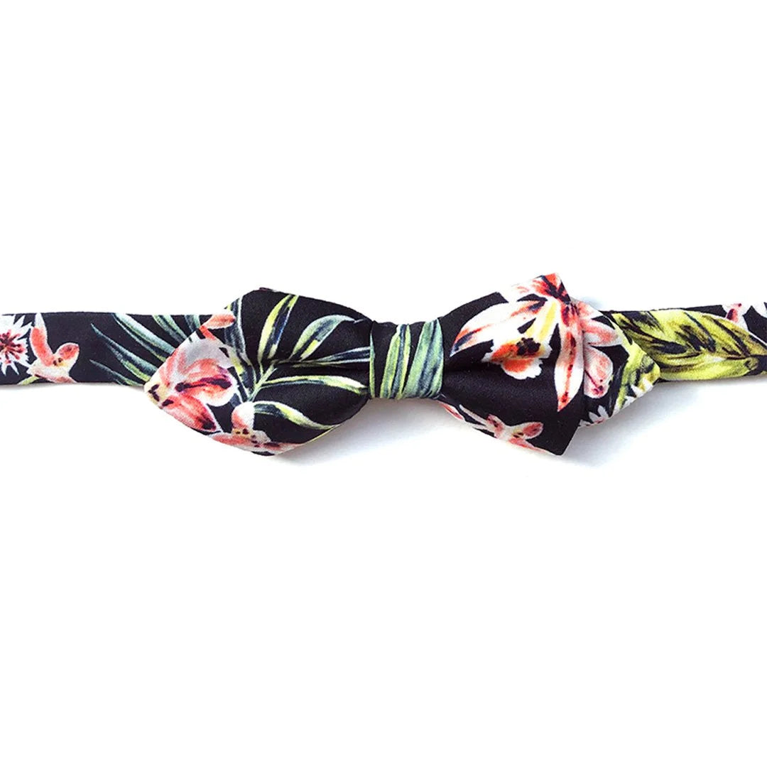 Tropical Floral Toddler & Boy's Bow Tie