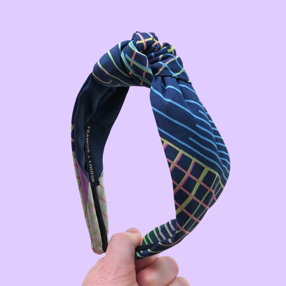 Willow - Blue Knot Headband