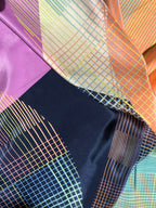 WILLOW - MULTI-COLOURED SQUARE SILK SCARF