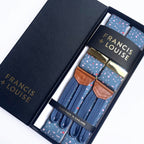 AERIAL GREY / BLUE- GEOMETRIC BRACES