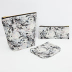 EVE - WHITE ABSTRACT PENCIL CASE