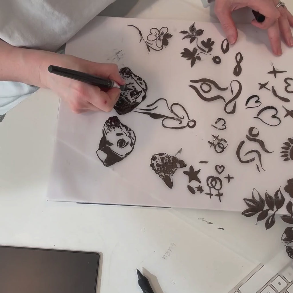 Personalised Illustrated Bandana